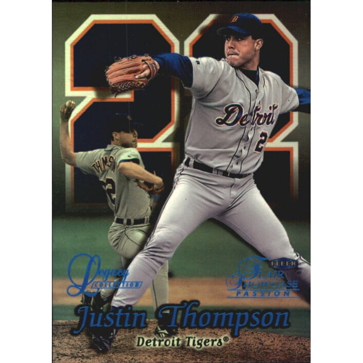 1999 Flair Showcase Legacy Collection Row 2 #126 Justin Thompson