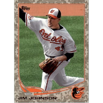 2013 Topps Camo #143 Jim Johnson