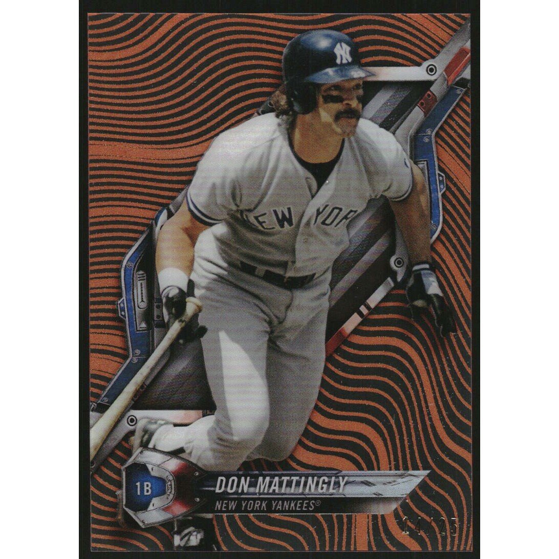 2018 Topps High Tek Orange #HTDM Don Mattingly A. rookie card picture