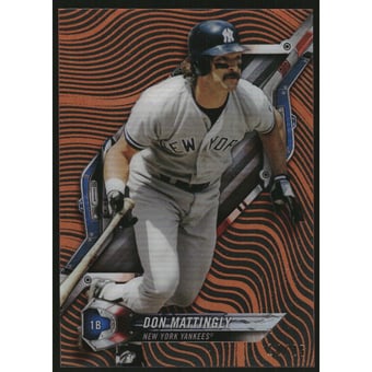 2018 Topps High Tek Orange #HTDM Don Mattingly A