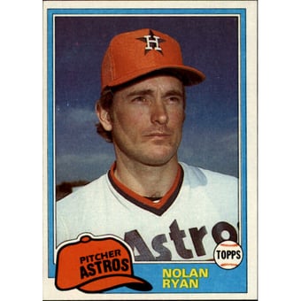 1981 Topps #240 Nolan Ryan