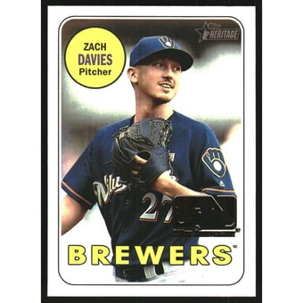 2018 Topps Heritage '69 Bazooka All Time Greats #69BG6 Max Scherzer