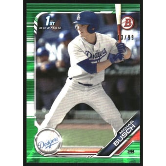 2019 Bowman Draft Green #BD57 Michael Busch
