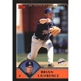2003 Topps Black #157 Brian Lawrence