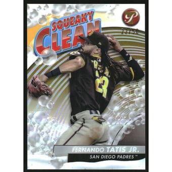 2024 Topps Pristine Squeaky Clean Gold Refractors #SQ5 Fernando Tatis Jr.
