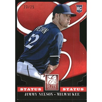 2014 Elite Status Red #98 Jimmy Nelson
