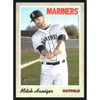 2019 Topps Heritage Mini #477 Mitch Haniger