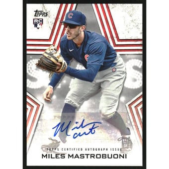 2023 Topps Baseball Stars Autographs #BSAMM Miles Mastrobuoni S2