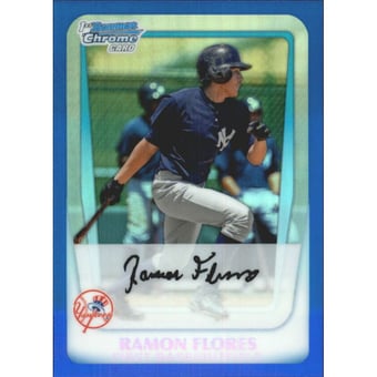 2011 Bowman Chrome Prospects Blue Refractors #BCP166 Ramon Flores