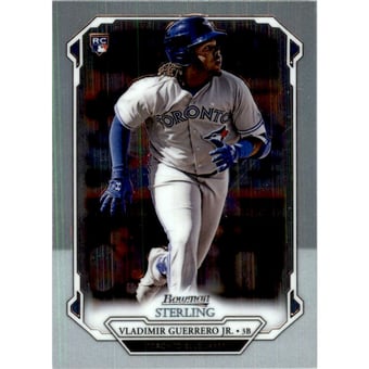 2019 Bowman Sterling Rookies #BSR89 Vladimir Guerrero Jr.