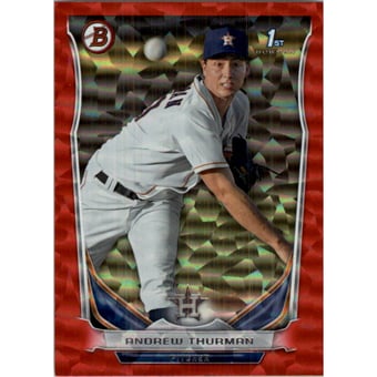 2014 Bowman Prospects Red Ice #BP57 Andrew Thurman