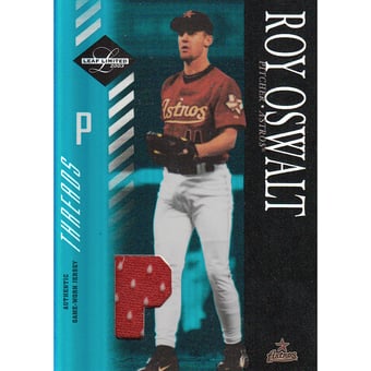 2003 Leaf Limited Threads Position #74 Roy Oswalt A