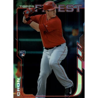 2014 Finest Black Refractors #36 C.J. Cron