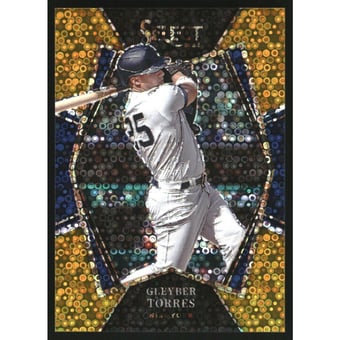 2022 Select Gold Disco #198 Gleyber Torres PRM