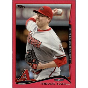 2014 Topps Pink #35 Trevor Cahill