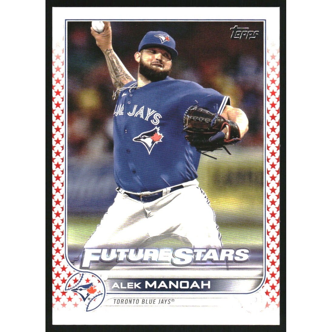 2022 Topps Independence Day #248 Alek Manoah. rookie card picture