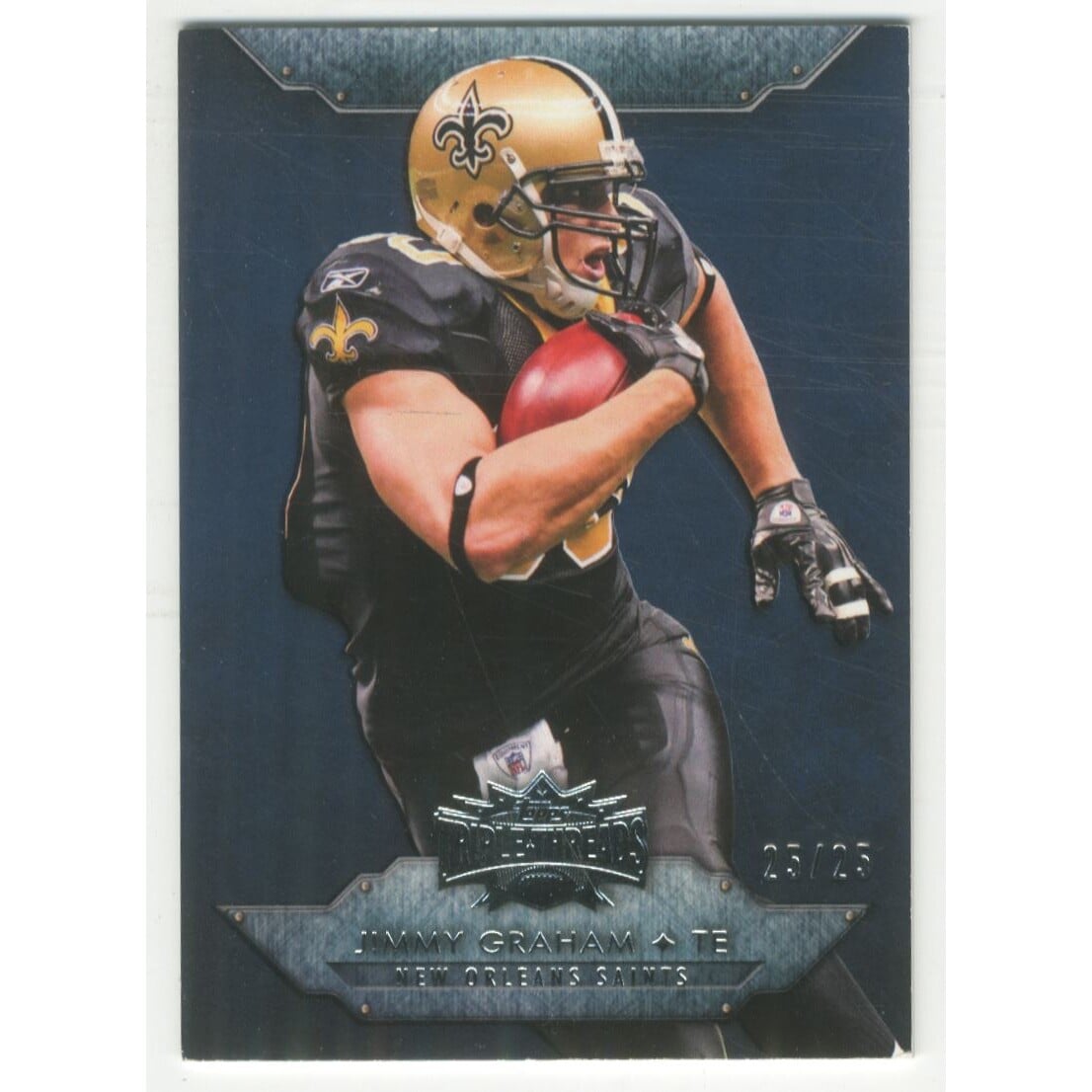 2012 Topps Triple Threads Sapphire #86 Jimmy Graham. rookie card picture