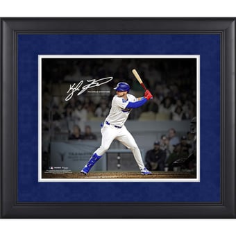 Kyle Tucker Los Angeles Dodgers Facsimile Signature Framed 11" x 14" Spotlight Photograph