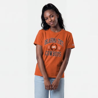 Women's Champion Orange Oklahoma State Cowboys Lifestyle T-Shirt