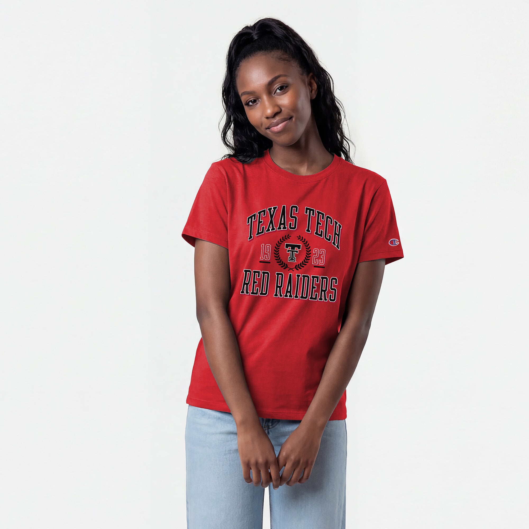Women's Champion Red Texas Tech Red Raiders Lifestyle T-Shirt