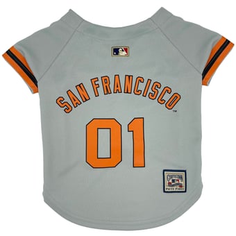 San Francisco Giants Throwback Pet Jersey