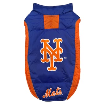 New York Mets Pet Puffer Vest
