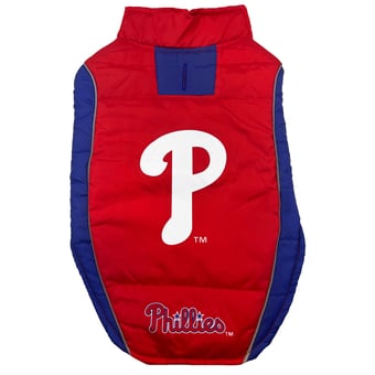 Philadelphia Phillies Pet Puffer Vest