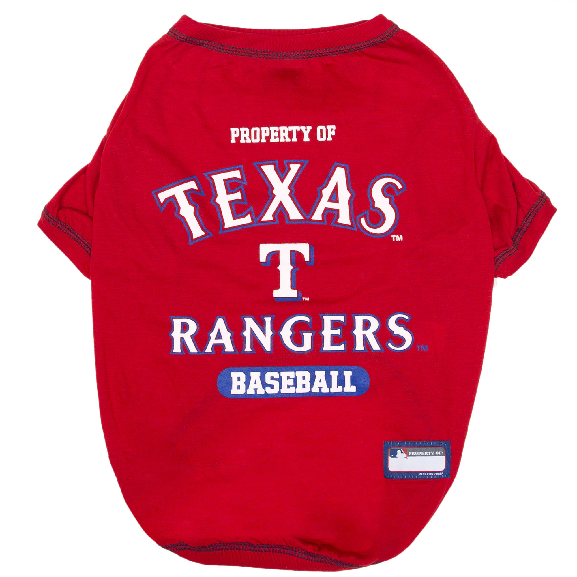 Texas Rangers Pet T-Shirt