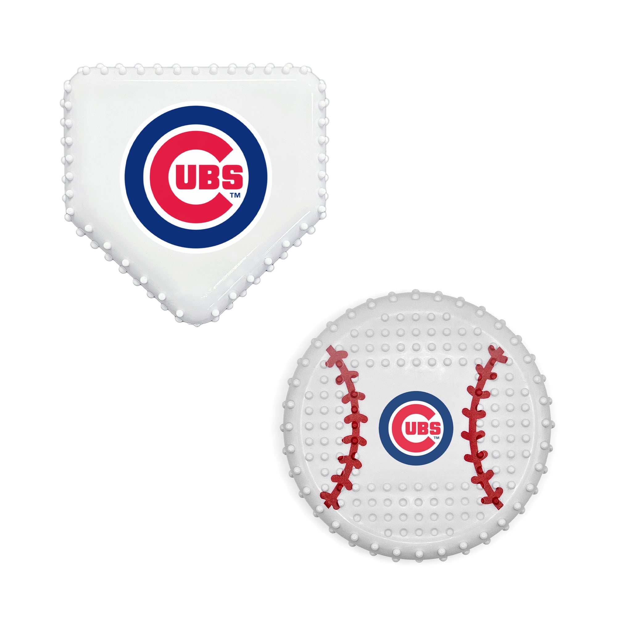 Chicago Cubs Two-Piece Mega Chew Toy Set