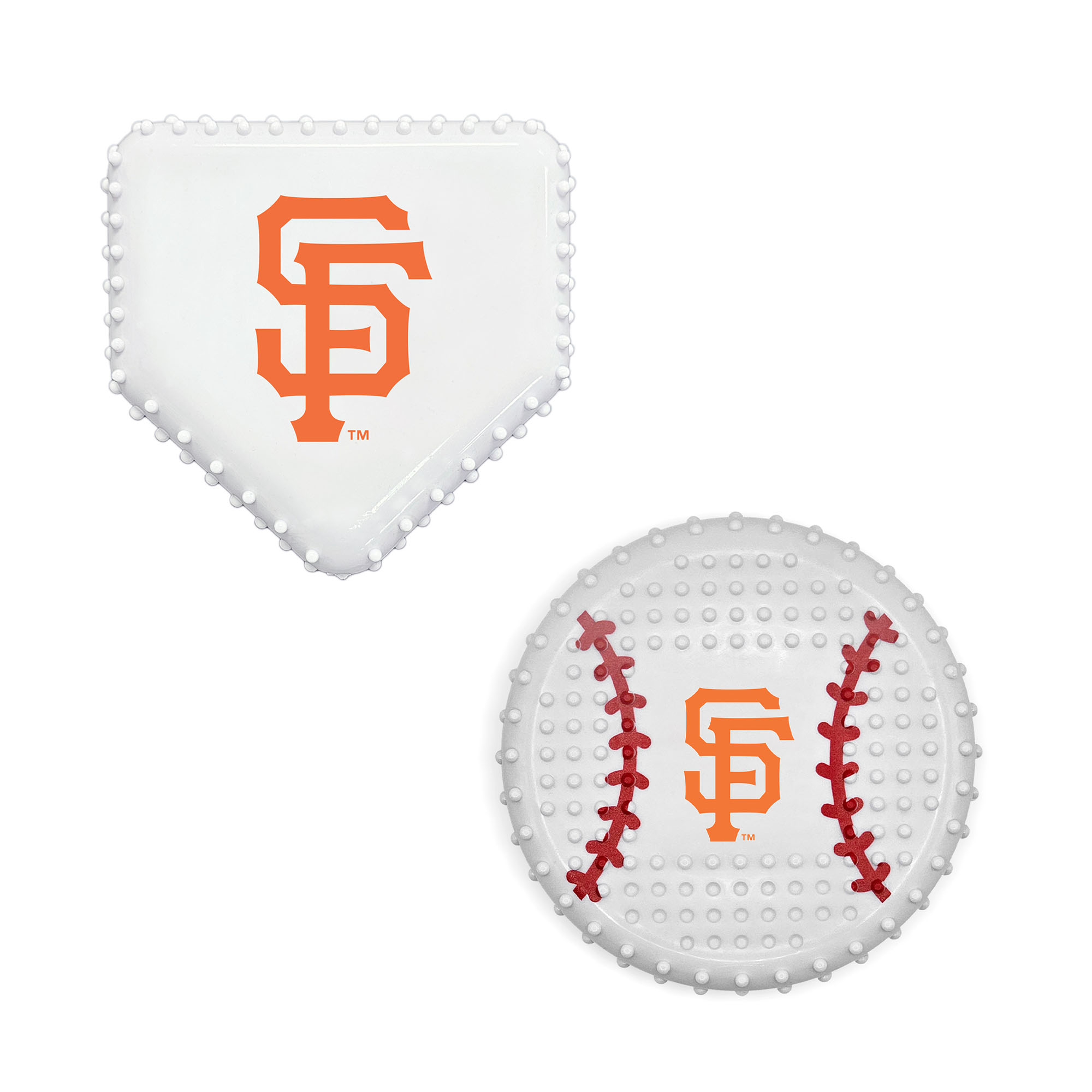 San Francisco Giants Two-Piece Mega Chew Toy Set