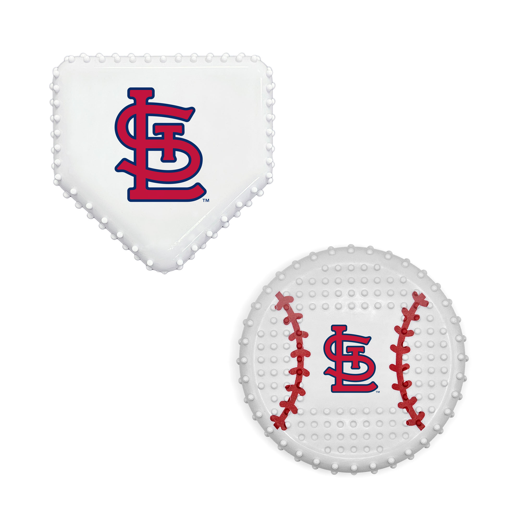 St. Louis Cardinals Two-Piece Mega Chew Toy Set