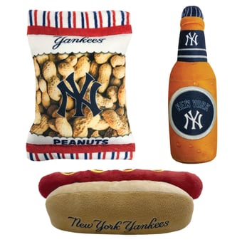New York Yankees Three-Piece Chew Toy Bundle