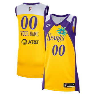 Unisex Nike Gold Los Angeles Sparks  Victory Custom Jersey - Court Origins
