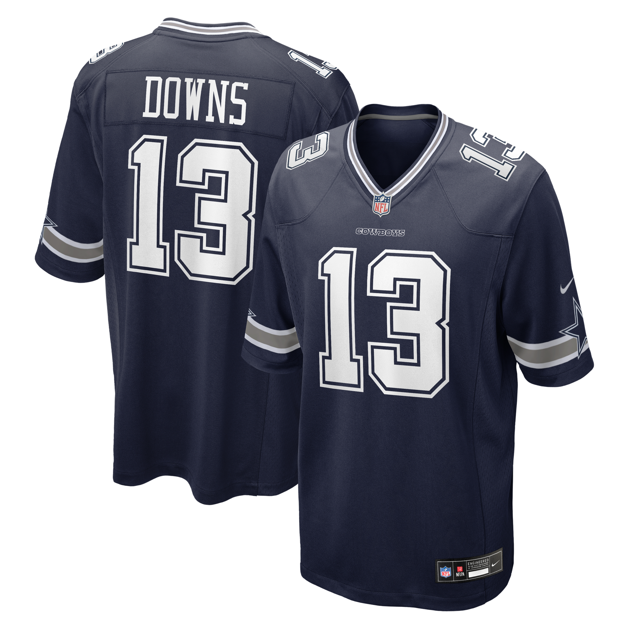 Maglia da gioco casalinga dei Dallas Cowboys firmata Nike - Caleb Downs - Uomo