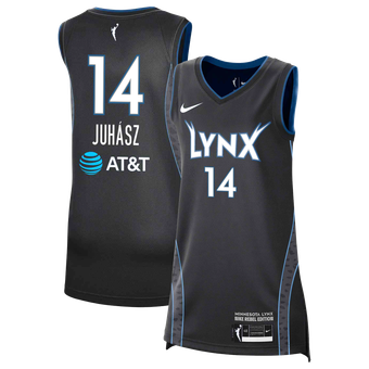 Unisex Nike Dorka Juhász Black Minnesota Lynx Victory Jersey - Rebel Edition