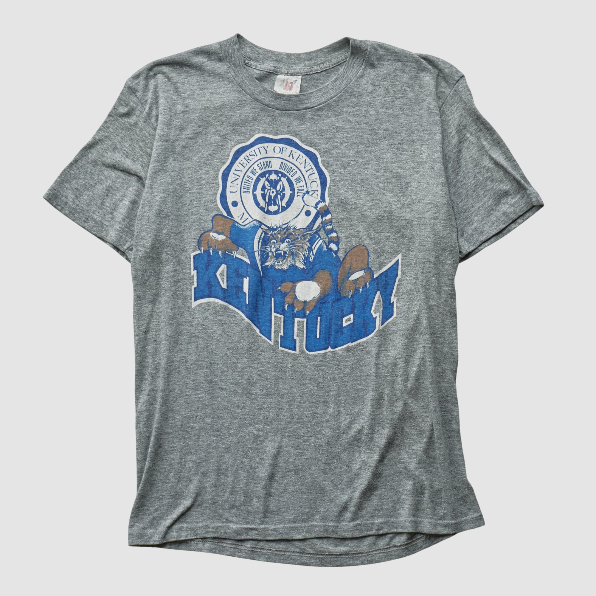Kentucky Wildcats TNT 90s T-shirt - Heather Gray - S by Fanatics Real Vintage