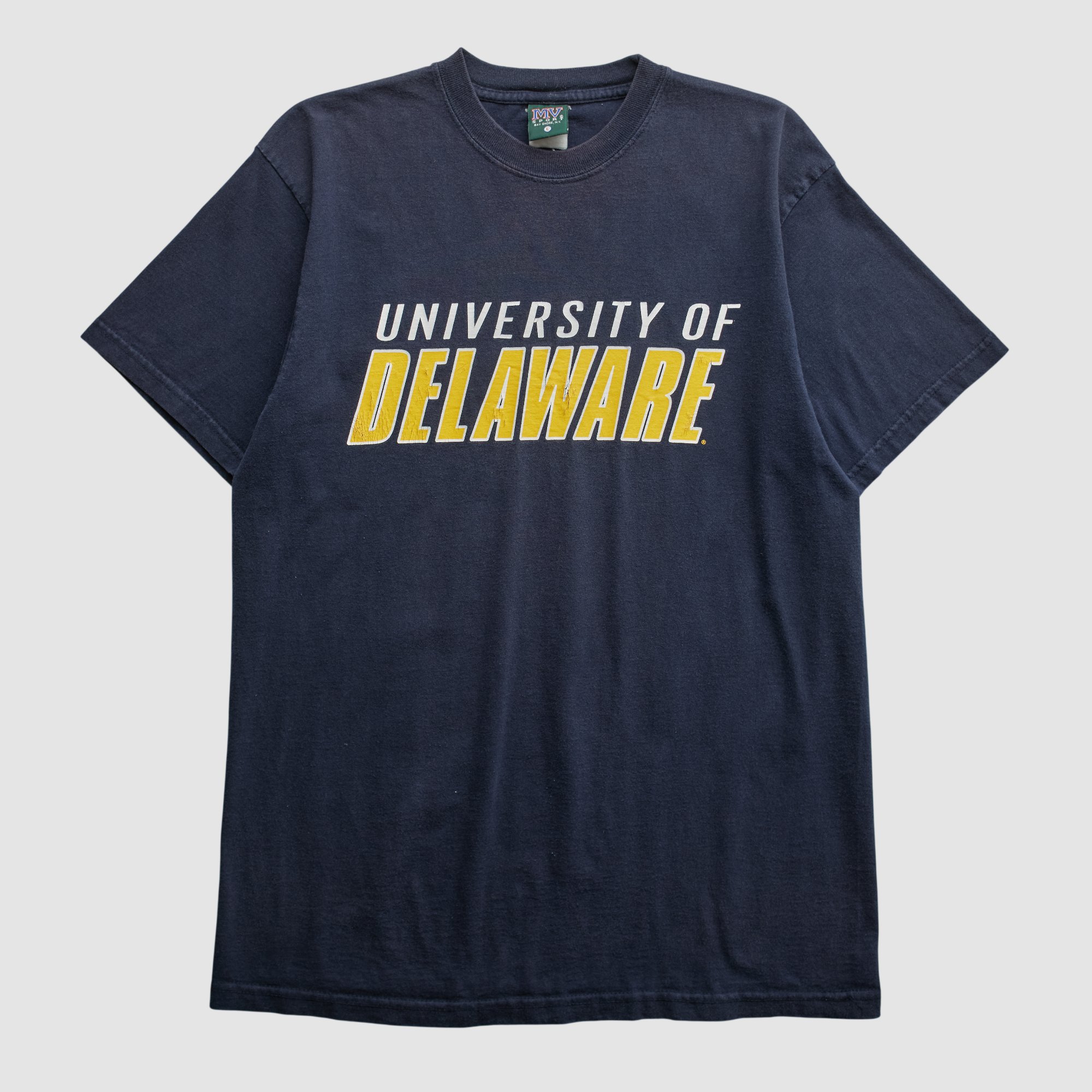 Delaware Fightin' Blue Hens MV Sport 2000s T-shirt - Navy - M by Fanatics Real Vintage