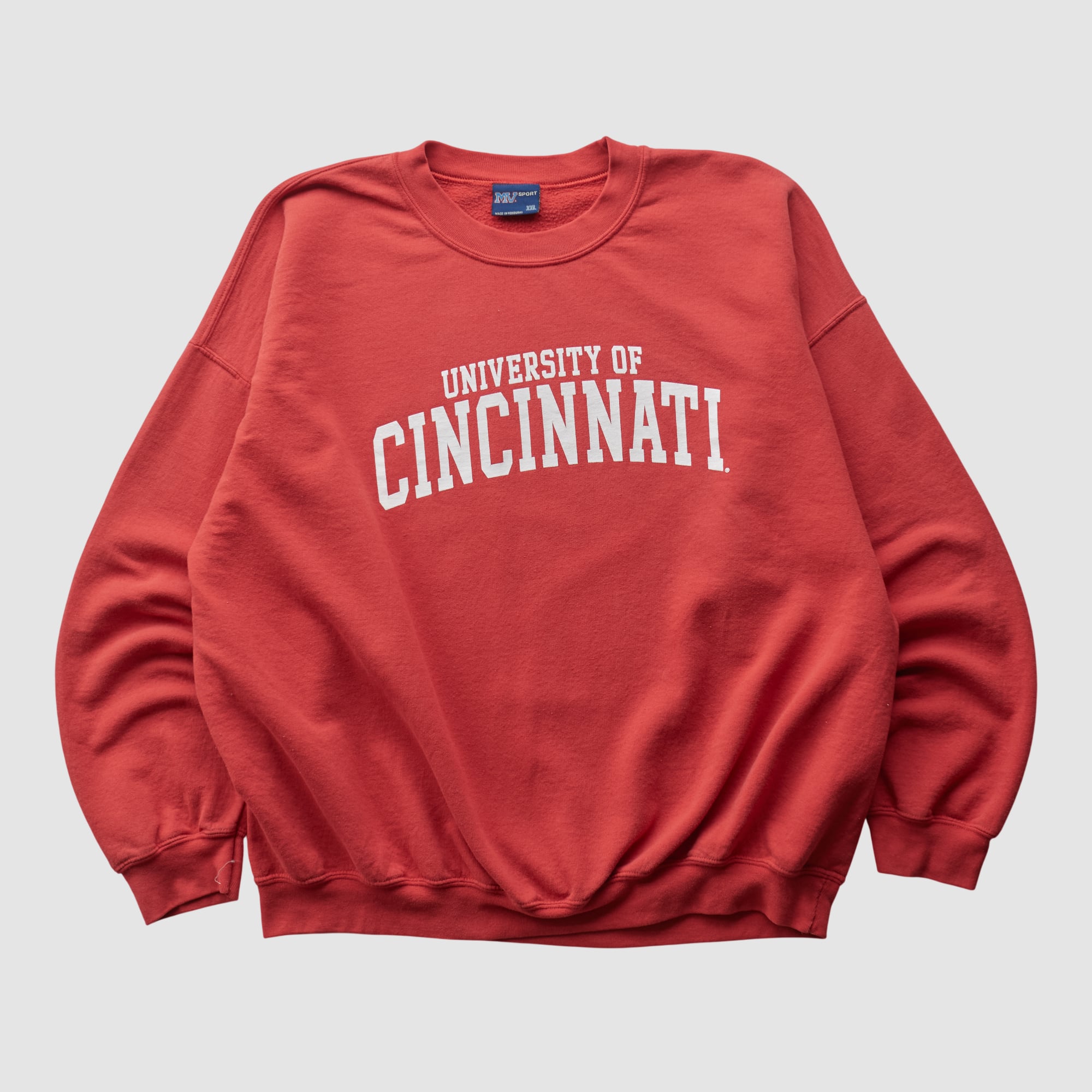 Cincinnati Bearcats MV Sport 2000s Pullover Sweatshirt - Red - XL by Fanatics Real Vintage