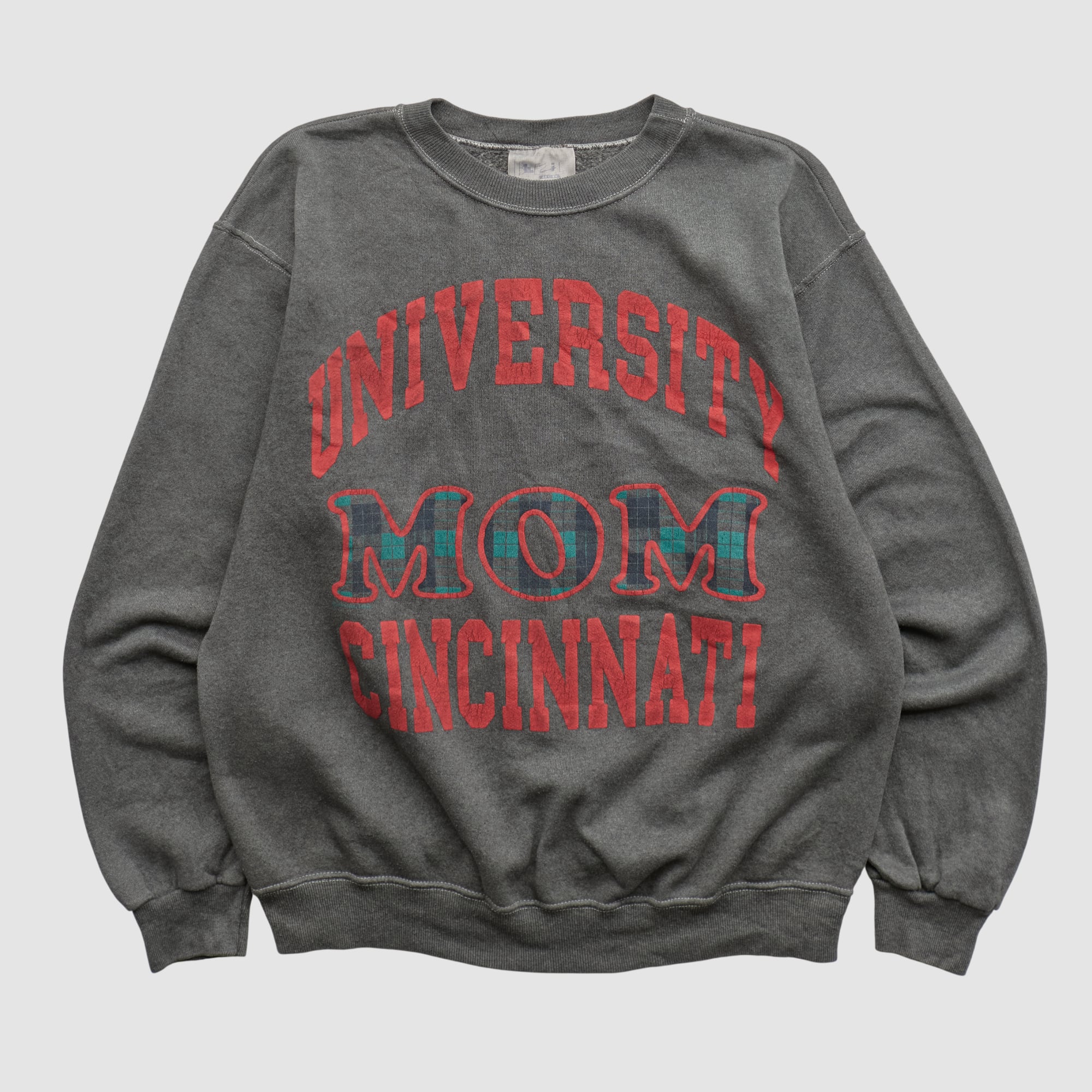 Cincinnati Bearcats Beezil 90s Pullover Sweatshirt - Dark Heather Gray - S by Fanatics Real Vintage