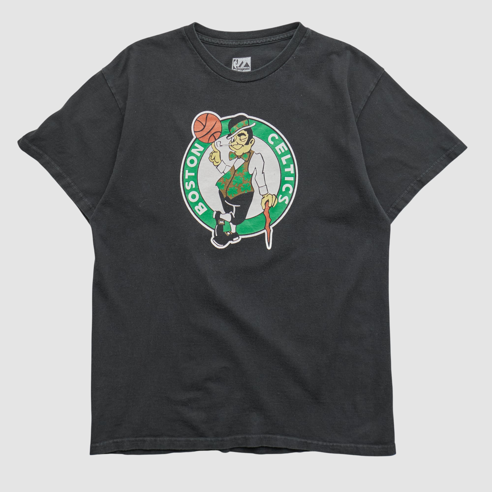 Boston Celtics Majestic 2010s T-shirt - Black - S by Fanatics Real Vintage