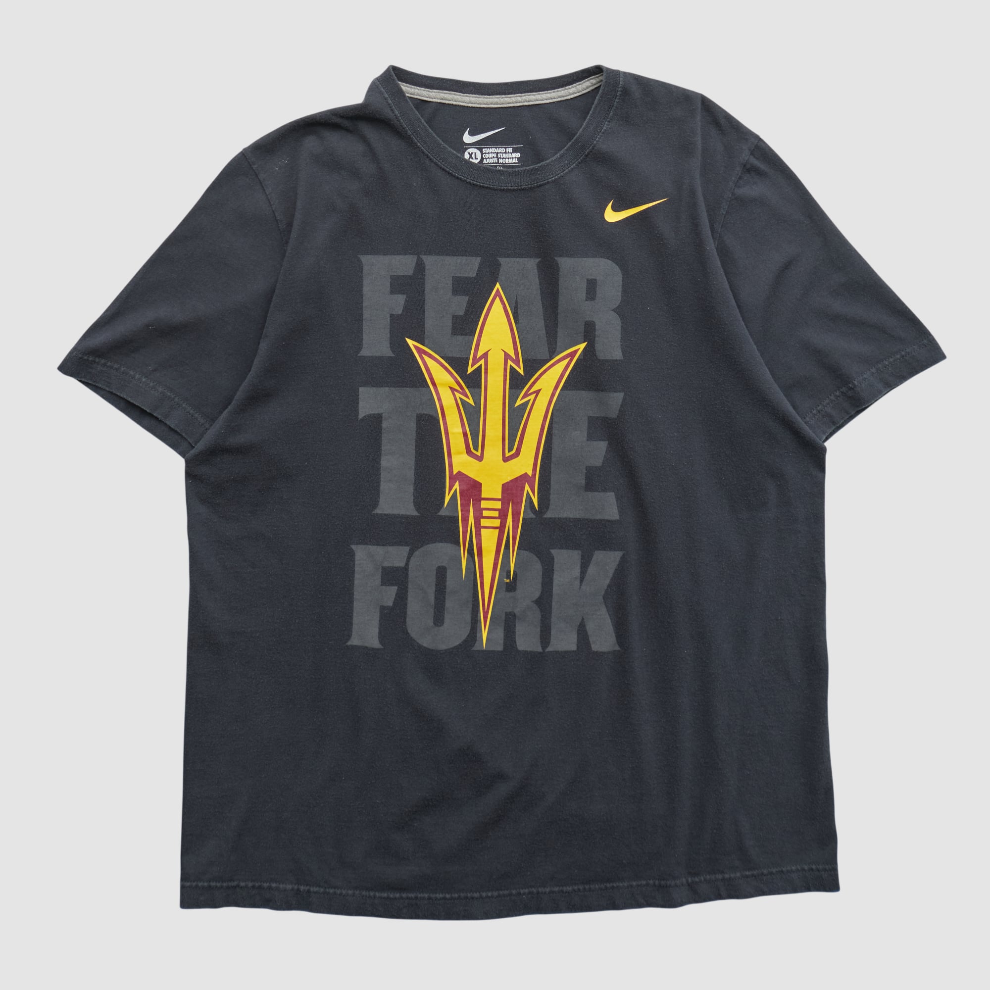 Arizona State Sun Devils Nike 2010s T-shirt - Black - L by Fanatics Real Vintage