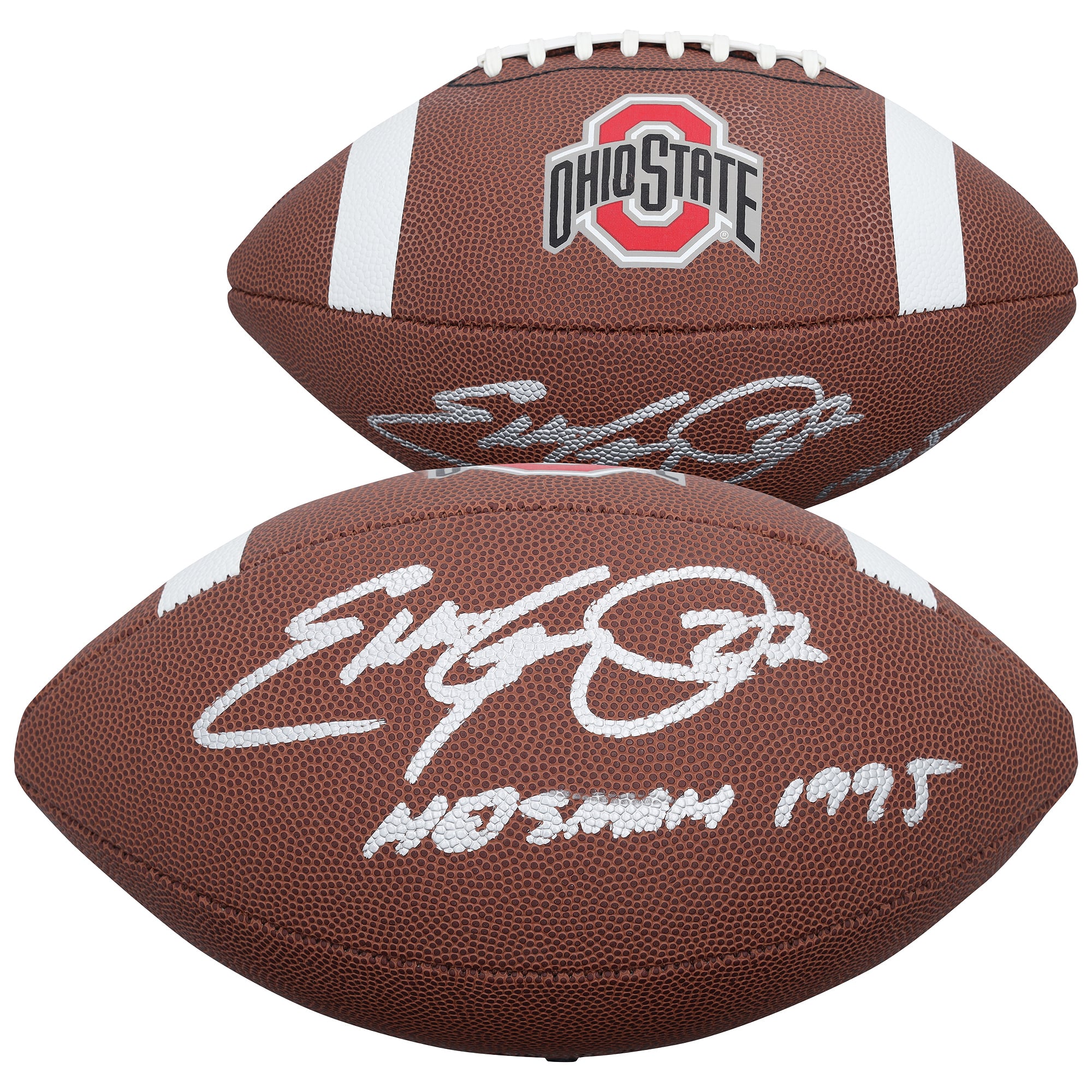 Eddie George Ohio State Buckeyes Autographed Nike Replica Football with "1995 Heisman" Inscription