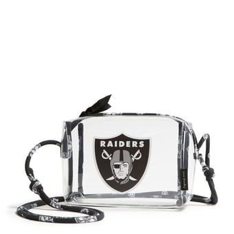 Las Vegas Raiders Vera Bradley Clear Crossbody
