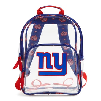 New York Giants Vera Bradley Clear Small Backpack