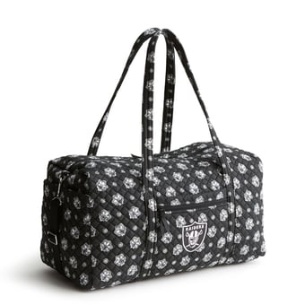 Women's Vera Bradley Las Vegas Raiders Large Travel Duffel Bag