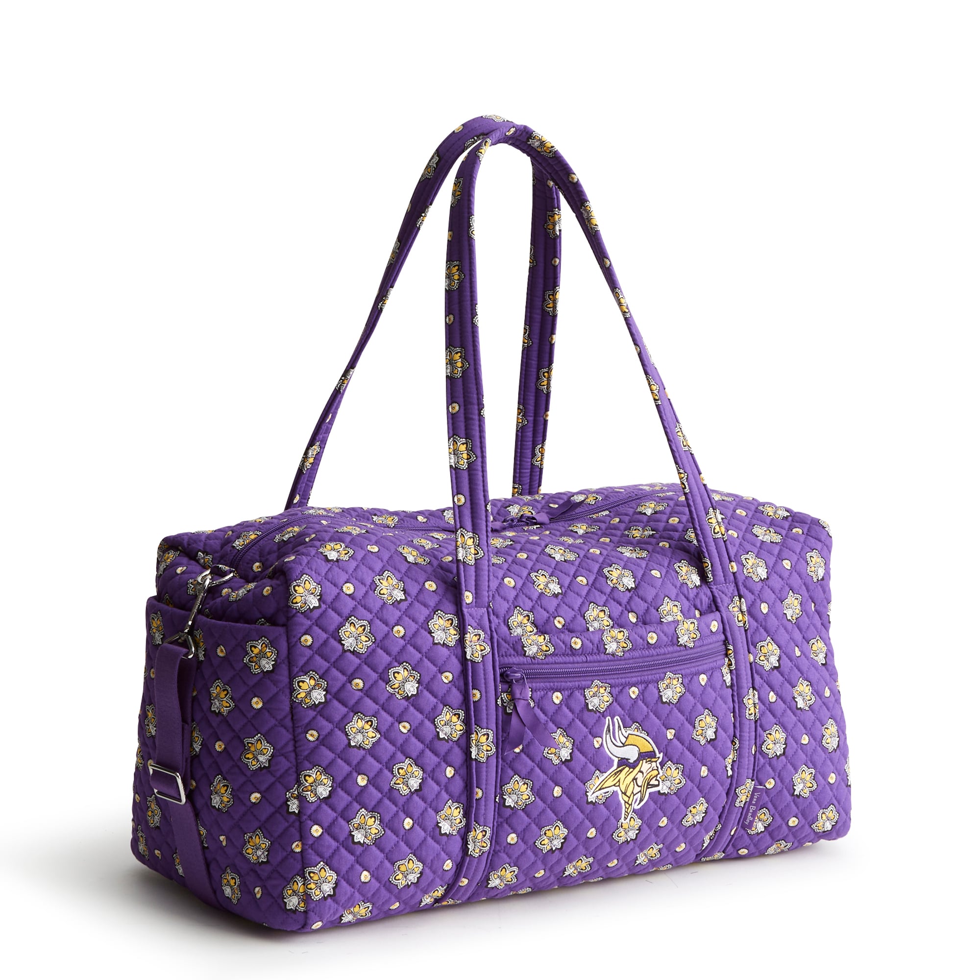 Women's Vera Bradley Minnesota Vikings Large Travel Duffel Bag