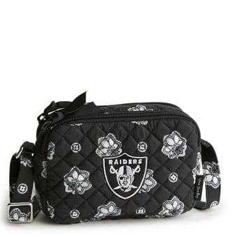 Women's Vera Bradley Las Vegas Raiders Small Stadium Crossbody Bag