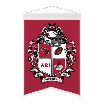 Arizona Cardinals 15" x 22" Crest Banner
