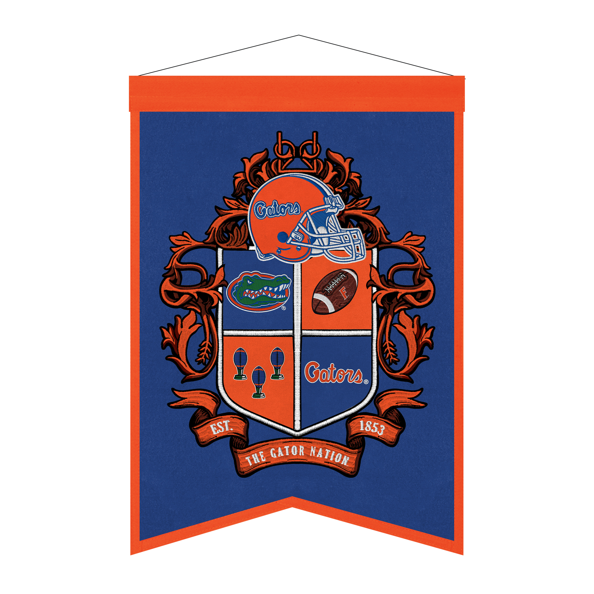 Florida Gators 15" x 22" Crest Banner