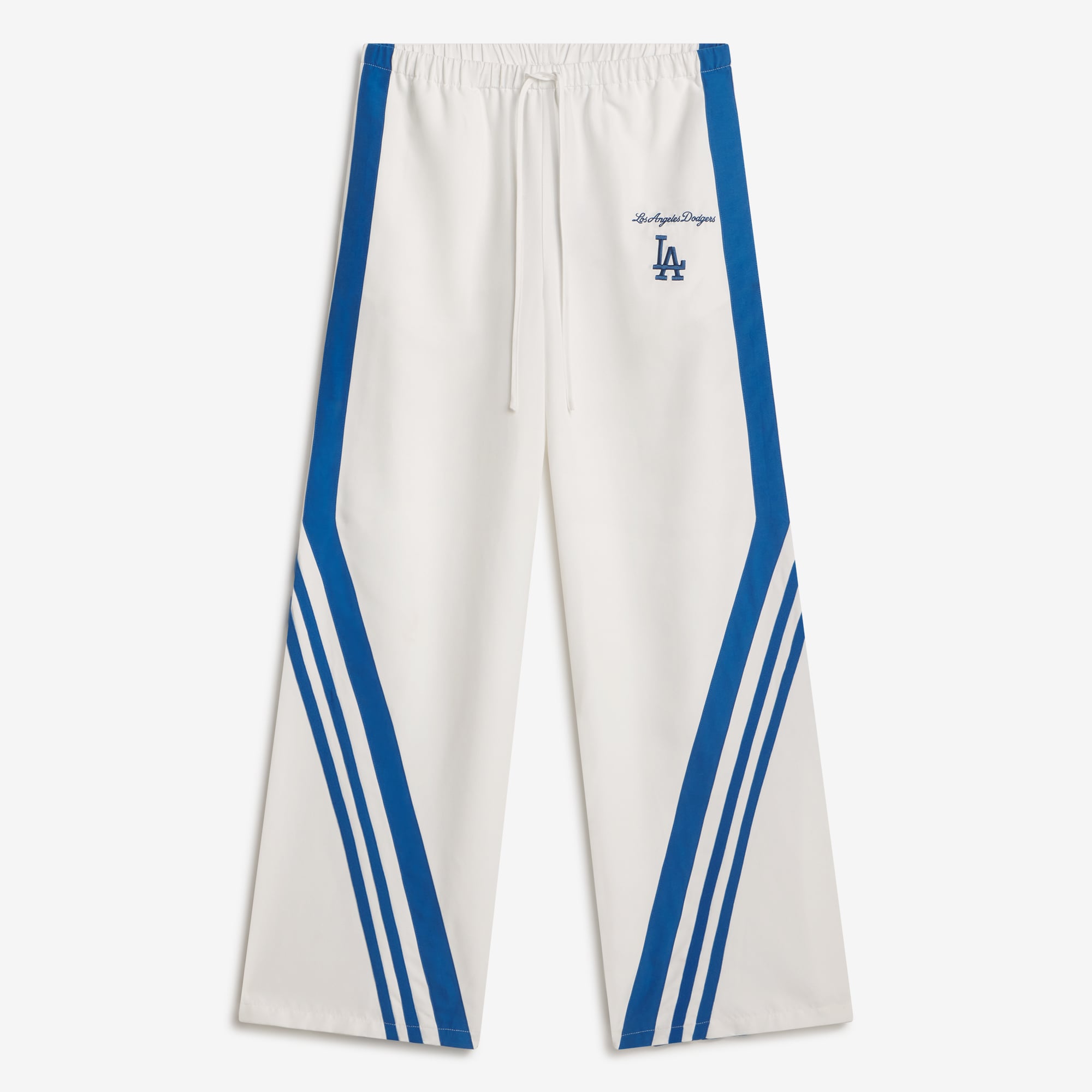 Pantaloni da tuta leggeri da donna bianchi dei Los Angeles Dodgers